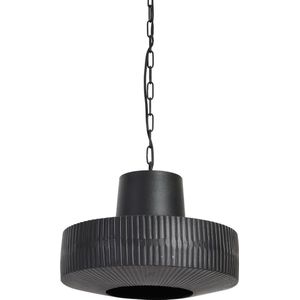 Light & Living Demsey Hanglamp - Zwart - Ø40x31 cm