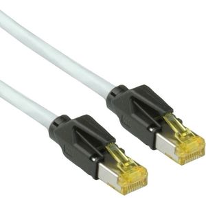 Draka UC900 premium S/FTP CAT6a 10 Gigabit netwerkkabel / grijs - 2 meter