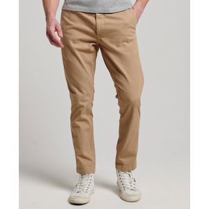 Superdry Officers Slim Chino Trousers Chino Broek - Heren - Stonewash - W36 X L32