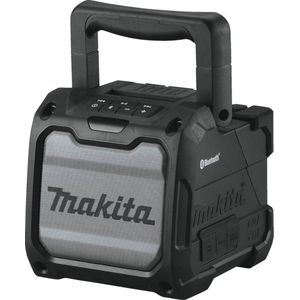 Makita DMR202B 10.8-18V Li-Ion Accu Bluetooth speaker - werkt op netstroom & accu - Zwart