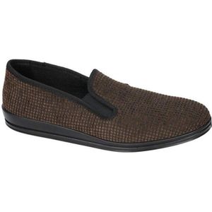 Rohde -Heren -  bruin donker - pantoffels & slippers - maat 40