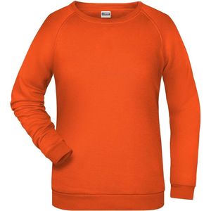 James And Nicholson Dames/dames Basic Sweatshirt (Oranje)