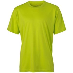 James and Nicholson - Heren Active T-Shirt (Geel)