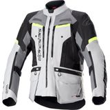 Alpinestars Bogota' Pro Drystar Jacket Ice Gray Dark Gray Yellow Fluo S - Maat - Jas