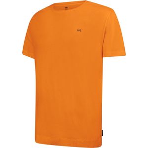 Undiemeister - T-shirt - T-shirt heren - Casual fit - Korte mouwen - Gemaakt van Mellowood - Ronde hals - Dutch Orange (oranje) - Anti-transpirant - S