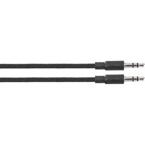 Xqisit Audiokabel met 3.5mm jack aansluiting - zwart
