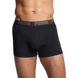 Puma Basic Heren Boxer 6-pack - Zwart - Maat M