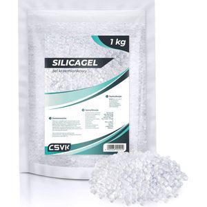 Multifunctionele Luchtontvochtiger met Silicagel - 1 kg - Vochtabsorberend en Regenereerbaar
