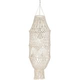QAZQA string hl - Landelijke Hanglamp - L 0 mm - Beige - Woonkamer Slaapkamer