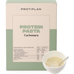 Protiplan | Pasta Carbonara | 7 x 44 gram | Koolhydraatarme Pasta | Eiwitrijke Pasta