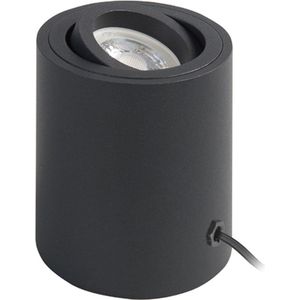 Highlight tafellamp Rebel - exclusief lichtbron ø8cm diameter & 9.5cm hoog - Zwart