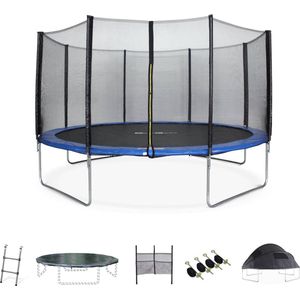 sweeek - Trampoline, venus xxl domus, 430cm trampoline met accessoires