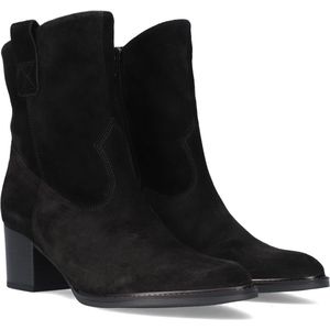 Gabor 893 Enkellaarsjes - Enkelboots met rits - Dames - Zwart - Maat 35,5