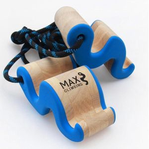 Maxgrip Hybrid van Max Climbing - Houten trainingsgrepen - hand trainer - vinger trainer - hangboard - klim trainer