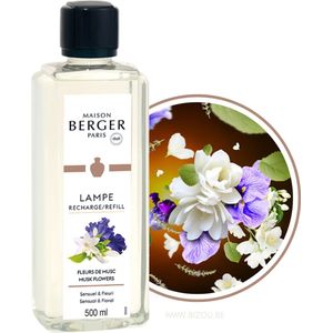 Lampe Berger Navulling - Fleurs de Musc - Musk Flowers 500ml