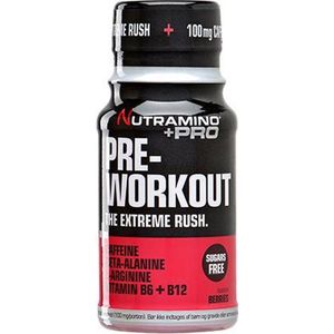Nutramino +Pro Pre-Workout Shot-Berries-60 ml