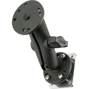 RAM Mounts RAM Double Ball Mount with Backing Plate - Verstelbaar - Duurzaam product - Gemakkelijk te instaleren - RAM-B-101U-225B2 (B Size)