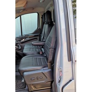 100 % pasvorm stoelhoesset voor Ford Transit Custom, volledig skaileer