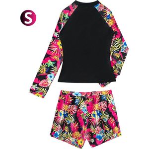 Bovista Rash Guard - Surf Shirt - Zwemkleding - UV Beschermende Kleding - Voor Zwemmen - Surfen - Duiken - Roze - Maat L