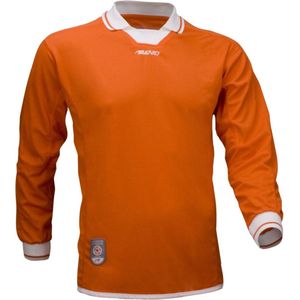 Avento Sportshirt Lange Mouw Senior Oranje/wit Maat Xl/xxl