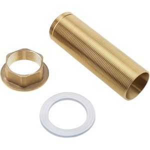 100mm Single Hole Extra Length Shank Threaded Pipe Faucet Fittings Lock Nut Kit Extension Hardware Part