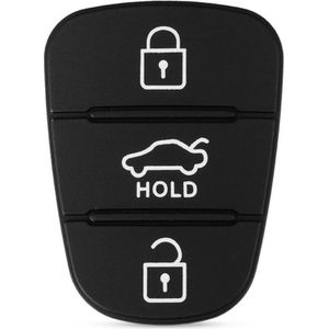 Vervanging Rubber Pad 3 Knoppen Sleutel HOLD Voor Kia & Hyundai I10 I20 I30 IX35 K2 K5 Rio Sportage