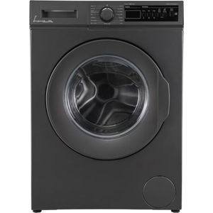 Fram Wasmachine - 7 KG - Retro Design - 15 Wasprogramma's - LED Display - Anti-kreukfunctie - Uitgestelde Start - 1400 RPM - 5 Jaar Garantie - Antraciet