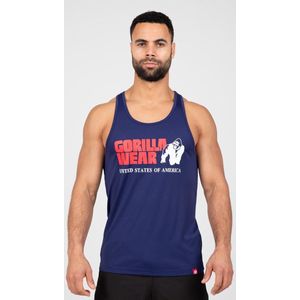 Gorilla Wear Classic Training Tank Top - Marine blauw - L