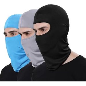 Doodadeals® - Balaclava Motor Blauw – Helmmuts Motor – Bivakmuts Blauw – Facemask One Size