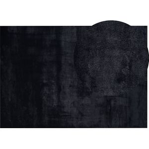 MIRPUR - Shaggy vloerkleed - Zwart - 160 x 230 cm - Polyester