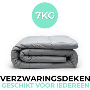 Swiss Nights – Verzwaringsdeken - 7kg - 150x200 cm – Antraciet