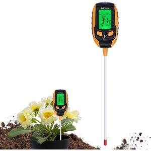 PH meter grond - PH meter - Grondmeter - Digitale meter - Vochtmeter - Must have voor in de tuin!