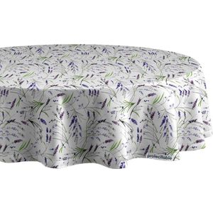 Rond Tafelzeil Lavanda Ø138cm - Tafelkleed Afwasbaar - Kunststof