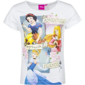 Disney - Prinsessen - T-shirt - Wit