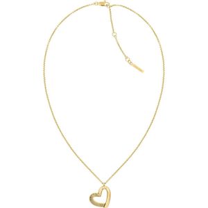 Calvin Klein Dames edelstalen ketting One Size Goud 32025003