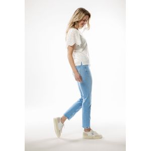 GARCIA Celia Dames Straight Fit Jeans Blauw - Maat W28 X L30