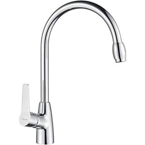 High Caño Kitchen Faucet with MonoMando Chrome Finish - Ibergrif M14026-Arial