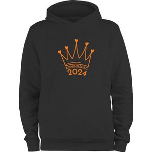 Koningsdag Kleding | Fotofabriek Koningsdag hoodie heren | Koningsdag hoodie dames | Oranje hoodie | Maat XL | Koningsdag 2024 Oranje