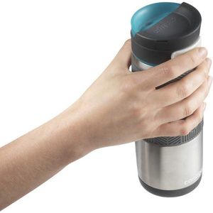 Transit thermosbeker roestvrijstalen isoleerfles lekvrij koffiebeker-to-go - vaatwasserbestendig - houdt tot 5 uur heet - 470 ml travel mug