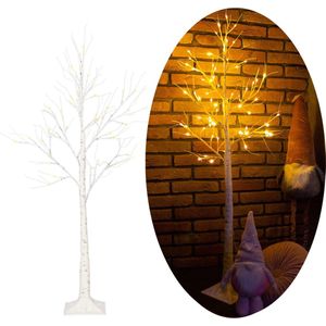 Springos LED Boom | Lichtboom | Lichttakken | Kerstdecoratie | 120 cm | 48 LED | Warm Wit