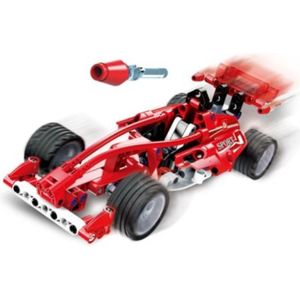 Imaginarium Formule 1 Bouwpakket - Racewagen Rood - Met Pull Back Aandrijving - 144 Onderdelen