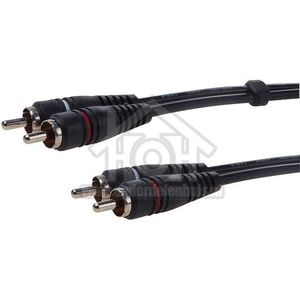 Tulp Kabel 2x RCA Male-2x RCA Male, 2.5 meter