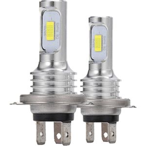 VCTparts Dimlicht LED H4 3000k Geel (set) [Gele koplampen - Gele Dimlichten]