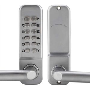 HTML Content - Waterproof Mechanical Key Lock with 1-11 Digit Code - Passwords for Door .