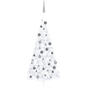 vidaXL-Kunstkerstboom-met-verlichting-en-kerstballen-half-240-cm-wit