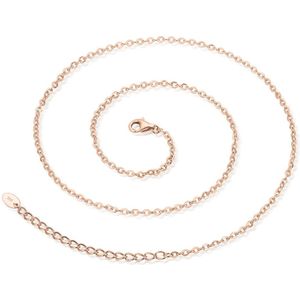 Schakelketting - 14k Roségouden Aanpasbaar