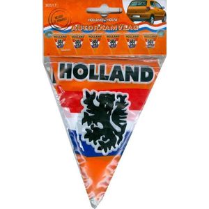 Autoraamvlaggetjes ""Holland""- Oranje / Multicolor - Kunststof