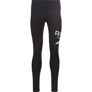 Reebok RI BL COTTON LEGGING - Dames Sportbroek - Zwart - Maat S