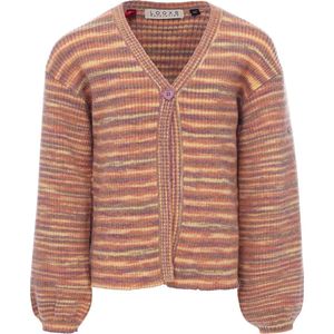 LOOXS Little 2401-7319-700 Meisjes Sweater/Vest - Maat 122 - Bruin van 100% polyester