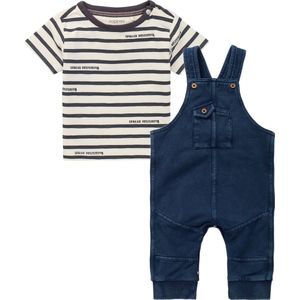 Noppies - kledingset - 2delig- Tuinbroek Hetian - Shirt Hyesan - Maat 62